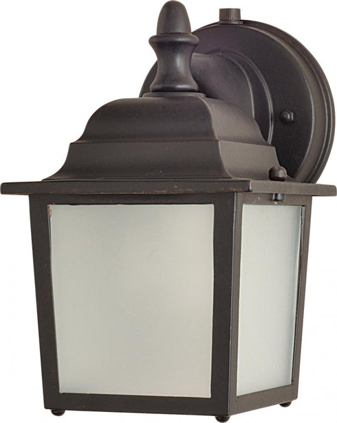 Maxim Builder Cast LED E26 Outdoor Wall Mount in Black Finish Model: 66924BK