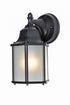 Maxim Builder Cast LED E26 Outdoor Wall Mount in Black Finish Model: 66926BK