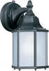 Maxim Builder Cast LED E26 Outdoor Wall Mount in Black Finish Model: 66926BK