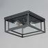 Maxim Cabana Outdoor Flush Mount in Black Finish Model: 3031CDBK