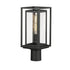 Maxim Cabana Outdoor Pol Post Mount in Black Finish Model: 3030CDBK