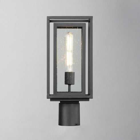 Maxim Cabana Outdoor Pol Post Mount in Black Finish Model: 3030CDBK