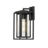 Maxim Cabana Outdoor Wall Mount in Black Finish Model: 3033CDBK