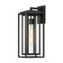 Maxim Cabana VX Outdoor Wall Mount in Black Finish Model: 40665CDBK
