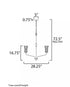 Maxim Camelot Chandelier in Natural Aged Brass Finish Model: 16155CRNAB