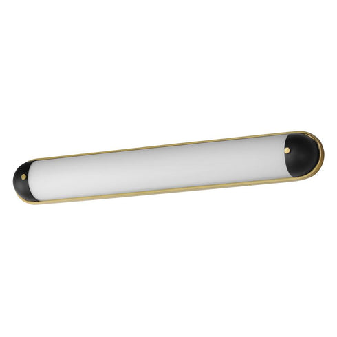 Maxim Capsule Bath Vanity in Black Natural Aged Brass Finish Model: 39564SWBKNAB