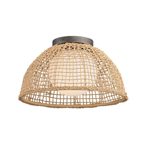 Maxim Cestino Flush Mount in Antique Bronze Finish Model: 22470NAANB