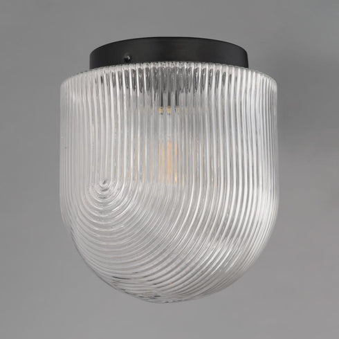 Maxim Chateau Flush Mount in Black Finish Model: 15120CRBK