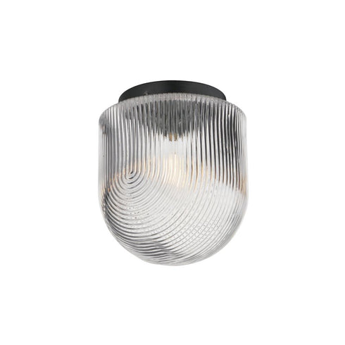 Maxim Chateau Flush Mount in Black Finish Model: 15120CRBK
