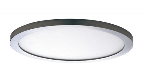 Maxim Chip Flush Mount in Satin Nickel Finish Model: 57692WTSN