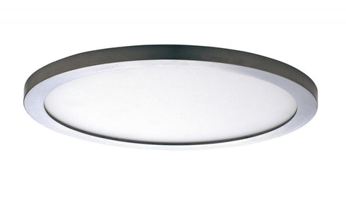 Maxim Chip Flush Mount in Satin Nickel Finish Model: 57692WTSN
