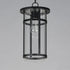 Maxim Clyde Vivex Outdoor Pendant in Black Finish Model: 40629CLBK