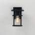 Maxim Clyde Vivex Outdoor Wall Mount in Black Finish Model: 40622CLBK