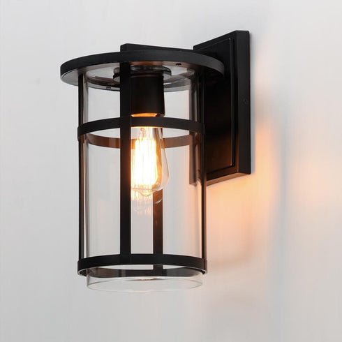 Maxim Clyde Vivex Outdoor Wall Mount in Black Finish Model: 40623CLBK