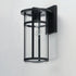 Maxim Clyde Vivex Outdoor Wall Mount in Black Finish Model: 40625CLBK