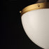 Maxim Conrad Single Pendant in Satin Nickel / Satin Brass Finish Model: 10384WTSNSBR