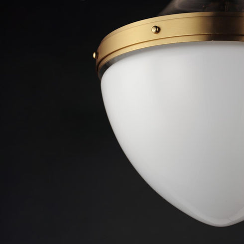 Maxim Conrad Single Pendant in Satin Nickel / Satin Brass Finish Model: 10386WTSNSBR