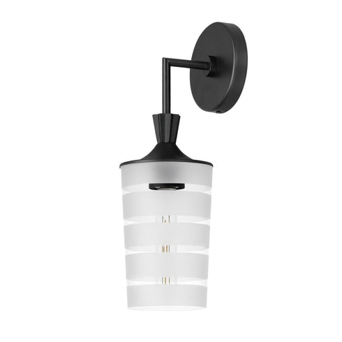 Maxim Copacabana Outdoor Wall Mount in Black Finish Model: 12442CLFTBK
