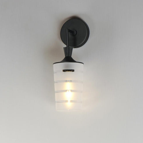 Maxim Copacabana Outdoor Wall Mount in Black Finish Model: 12442CLFTBK