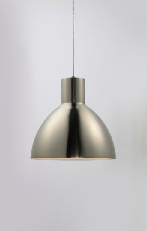 Maxim Cora Single Pendant in Satin Nickel Finish Model: 11024SN