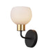 Maxim Coraline Wall Sconce in Bronze Satin Brass Finish Model: 11271SWBZSBR