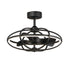 Maxim Corona Fan Fandelight in Black Finish Model: 61001BK