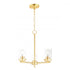 Maxim Corona Single Tier Chandelier in Black Finish Model: 10203CLBK