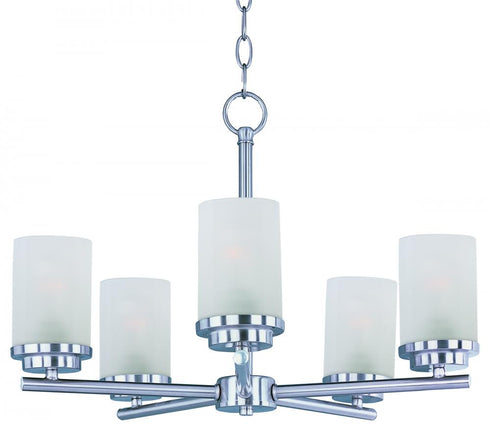 Maxim Corona Single Tier Chandelier in Black Finish Model: 10205CLBK