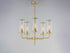 Maxim Crosby Chandelier in Satin Brass Finish Model: 11475CRSBR