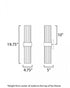 Maxim Crosby Wall Sconce in Satin Brass Finish Model: 11472CRSBR