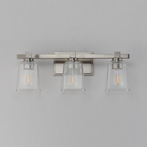 Maxim Cubos Bath Vanity in Satin Nickel Finish Model: 21383CLSN