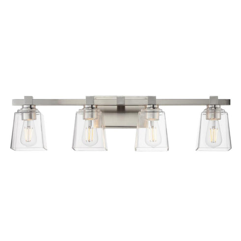 Maxim Cubos Bath Vanity in Satin Nickel Finish Model: 21384CLSN