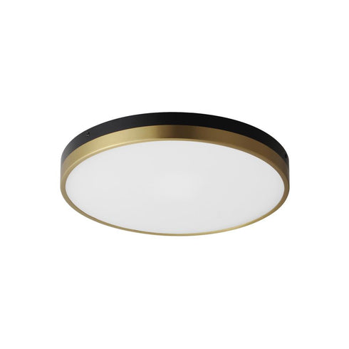 Maxim Dapper Flush Mount Model: 59704WTBKAB