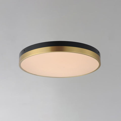 Maxim Dapper Flush Mount Model: 59704WTBKAB