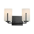 Maxim Dart Bath Vanity in Black Finish Model: 21282SWBK