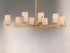Maxim Dart Chandelier in Satin Brass Finish Model: 21288SWSBR