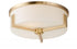 Maxim Dart Flush Mount in Satin Brass Finish Model: 21280SWSBR