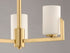 Maxim Dart Mini Chandelier in Satin Brass Finish Model: 21285SWSBR