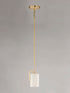Maxim Dart Mini Pendant in Satin Brass Finish Model: 91280SWSBR