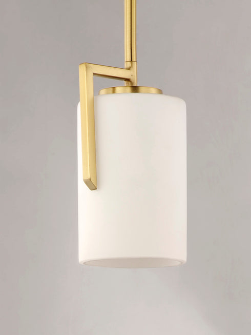 Maxim Dart Mini Pendant in Satin Brass Finish Model: 91280SWSBR