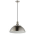 Maxim Dawn Single Pendant in Antique Brass / Black Finish Model: 12048ABBK