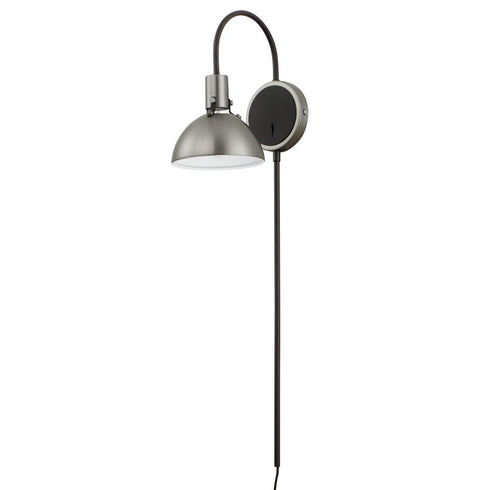 Maxim Dawn Wall Sconce in Antique Brass / Black Finish Model: 12041ABBK