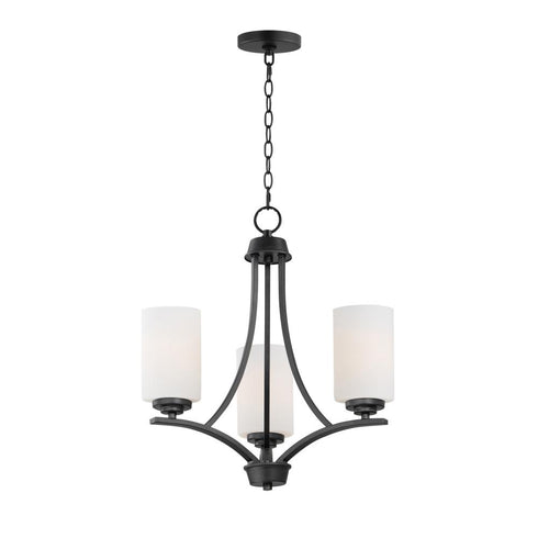 Maxim Deven Mini Chandelier in Black Finish Model: 20033SWBK