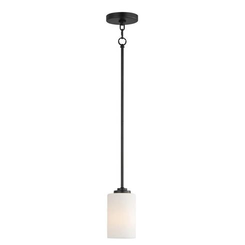 Maxim Deven Suspension Pendant in Black Finish Model: 90030SWBK