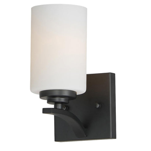 Maxim Deven Wall Sconce in Black Finish Model: 20030SWBK