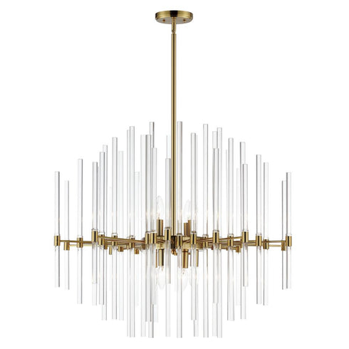 Maxim Divine Multi Light Pendant in Heritage Finish Model: 38406CLHR