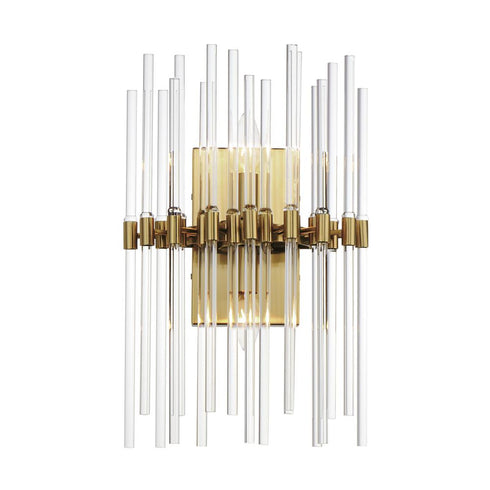 Maxim Divine Wall Sconce in Heritage Finish Model: 38409CLHR