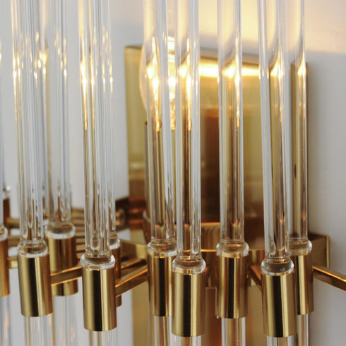Maxim Divine Wall Sconce in Heritage Finish Model: 38409CLHR