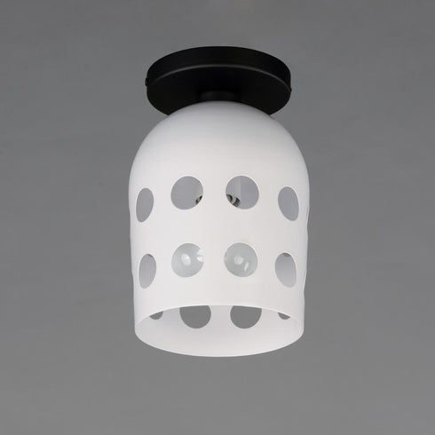 Maxim Dottie Flush Mount in Black Finish Model: 21240WTBK