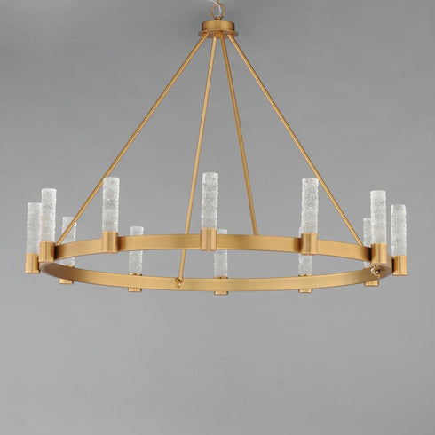 Maxim Duchess Chandelier in Natural Aged Brass Finish Model: 38448IBNAB